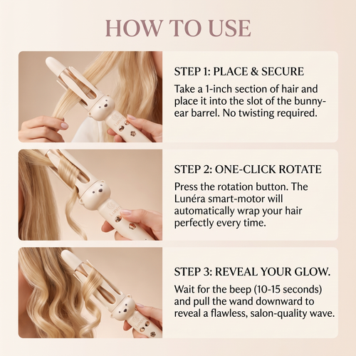Lunéra™ Automatic Hair Curler